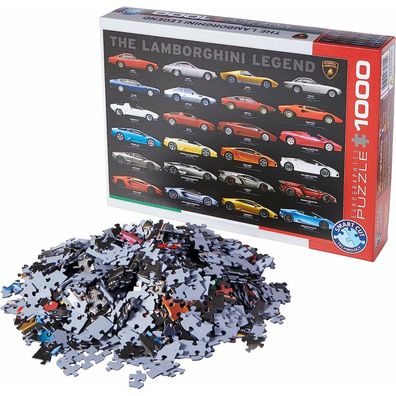 Eurographics Puzzle Lamborghini Legend 1000 Teile