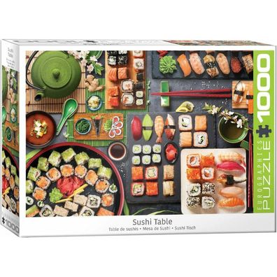 Eurographics Puzzle Sushi Tisch 1000 Teile