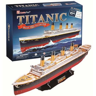 Cubicfun Titanic 3D-Puzzle (groß) 113 Teile