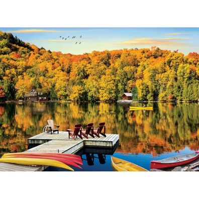 Eurographics Puzzle Landhaus am See, Quebec 1000 Teile