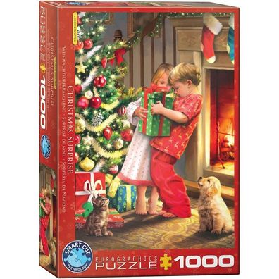 Eurographics Puzzle Weihnachtsüberraschung 1000 Teile