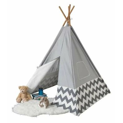 Kidkraft Kinderzelt TEEPEE - grau