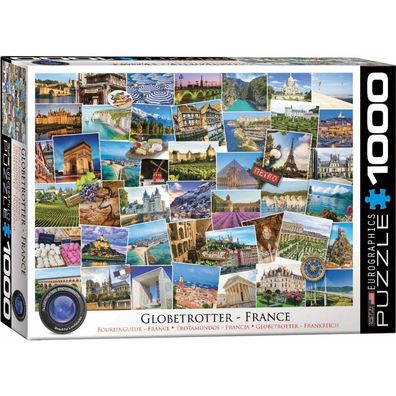 Eurographics Weltreisender Puzzle - Frankreich 1000 Teile