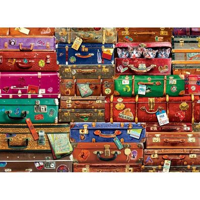 Eurographics Reisekoffer Puzzle 1000 Teile