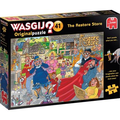 JUMBO Puzzle WASGIJ 41: Der Restore Store 1000 Teile