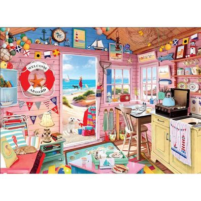 Eurographics Puzzle Cottage by the sea 1000 Teile