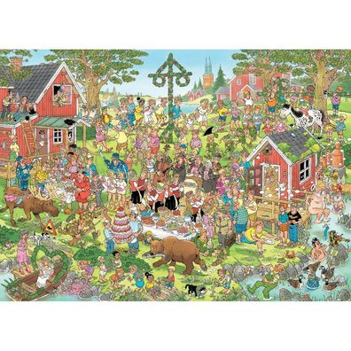 JUMBO Puzzle JvH Mittsommerfest 1000 Teile