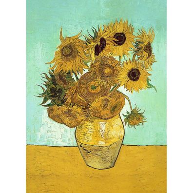 TREFL Holzpuzzle Art: Vincent van Gogh - Sonnenblume 200 Teile