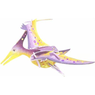 Artlover Pterosaurus 3D-Puzzle mit Malstiften