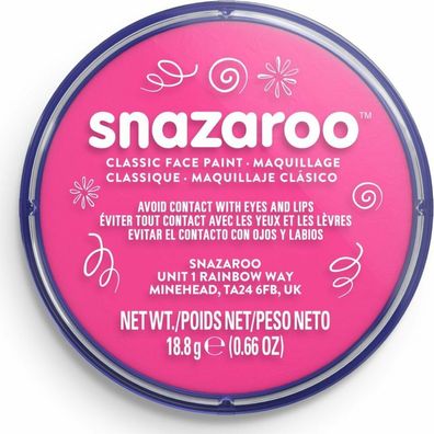 Snazaroo Gesichtsfarbe Bright Pink 18ml