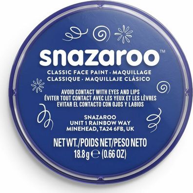 Snazaroo Gesichtsfarbe Königsblau 18ml