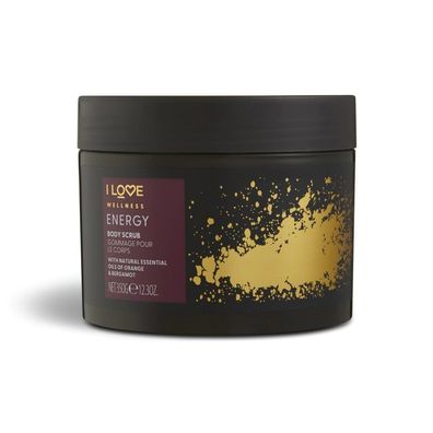 I Love Wellness ENERGY Body Scrub mit ätherischen Ölen 350g