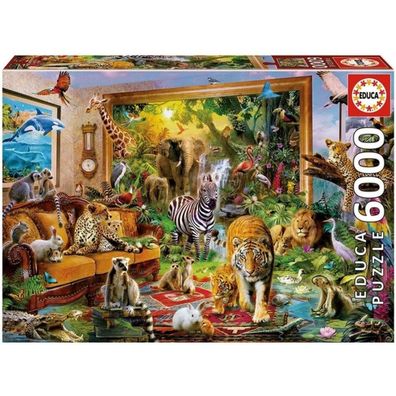 EDUCA Ankunft Puzzle 6000 Teile