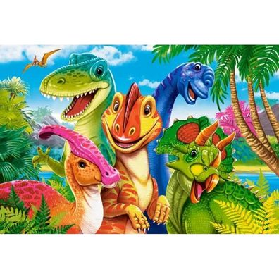 Castorland Puzzle Dinosaurier selfie 30 Teile