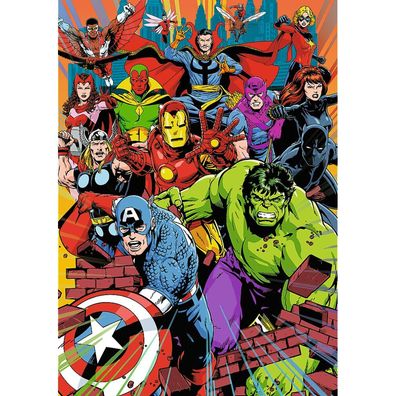 TREFL Puzzle Premium Plus Marvel: Heroes of Marvel 1000 Teile