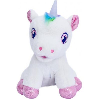 MAC TOYS Plüsch interaktives Einhorn