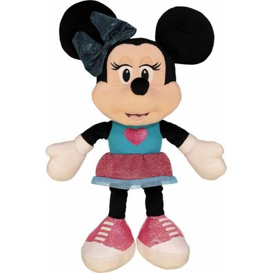 DINO Plüsch Minnie in blauem und rosa Kleid 25cm