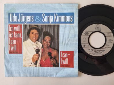 Udo Jürgens & Sonja Kimmons - Ich will - Ich kann 7'' Vinyl Germany