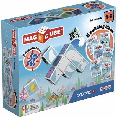 GEOMAG Magnetische Würfel Magicube Meerestiere