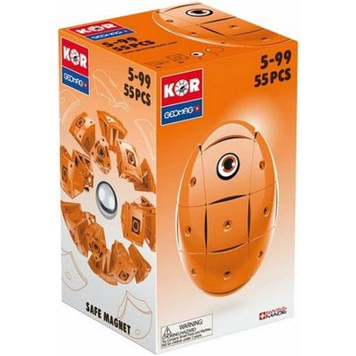 KOR Baukasten - Orange 55 Teile