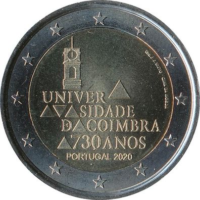 Portugal 2 Euro 2020 - 730 Jahre Universität von Coimbra*