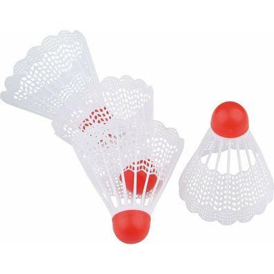 Sunflex 4er Set Game Badmintonbälle | Badminton Ball Bälle Federball Plastikball