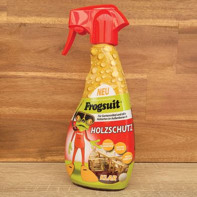 Holzschutz - KLAR - Gartenmöbel Kleintierstall alle Holzarten von Frogsuit®