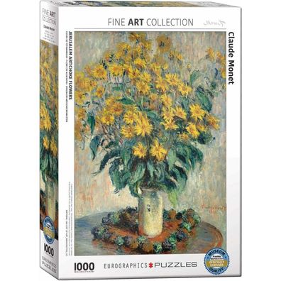 Eurographics Puzzle Topinambur Blumen 1000 Teile