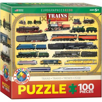 Eurographics Puzzle Züge 100 Teile