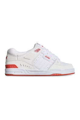 GLOBE Schuh Fusion white/red - Größe: 10,5 / 44