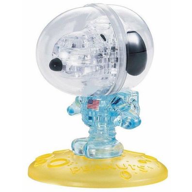 HCM KINZEL 3D Kristallpuzzle Astronaut Snoopy 35 Teile