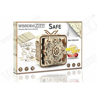 WOODEN CITY 3D-Puzzle Safe 225 Teile