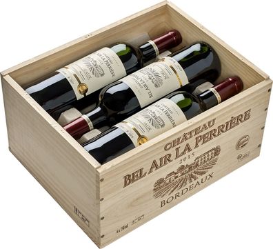 Château Bel Air La Perriere 2021 0,75 ltr. 6er Holzkiste