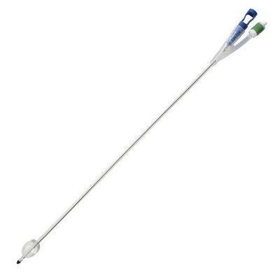 1 CARE FLOW Transurethraler 2-Wege integral Silikonkatheter 33-40 cm, 3-10ml Blockung