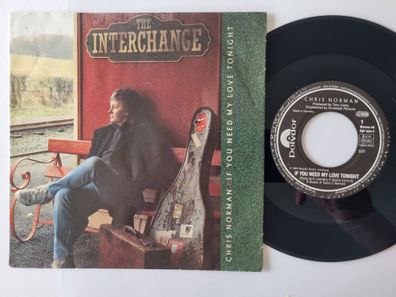 Chris Norman/ Smokie - If You Need My Love Tonight 7'' Vinyl Germany