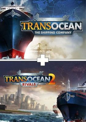 TransOcean 1 + 2 Games Bundle (PC-Mac, 2016, Nur Steam Key Download Code) Keine DVD