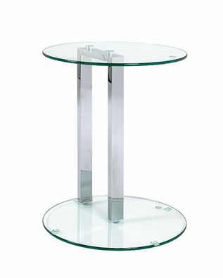 Beistelltisch chrom Metall