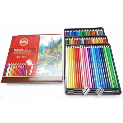 KOH-I-NOOR Aquarellstifte Mondeluz 3714 - 72 Stück