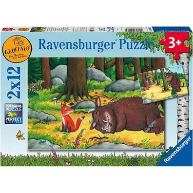 2 12-teilige Puzzles - Gruffalo