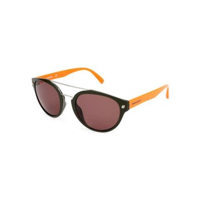 Dsquared2 - Sonnenbrille - DQ0255-96J - Unisex - darkolivegreen, addlebrown