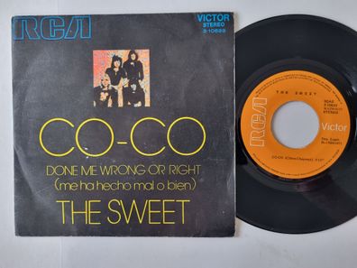 The Sweet - Co-Co 7'' Vinyl Spain