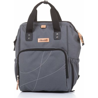 Chipolino Wickeltasche, Rucksack Graphit