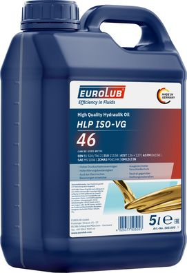 Eurolub Hydrauliköl HLP ISO-VG 46 5 L