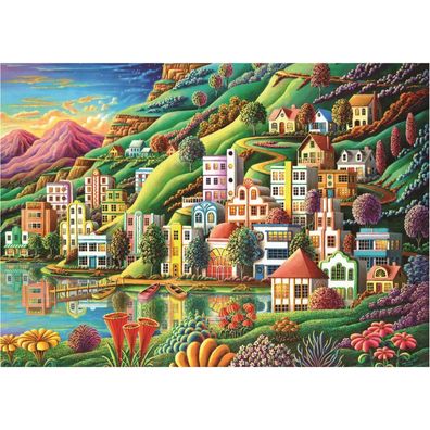 EDUCA Puzzle Hidden Harbor 500 Teile