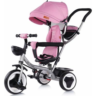 Chipolino Dreirad mit Verdeck Jazz 2in1 Rose Water