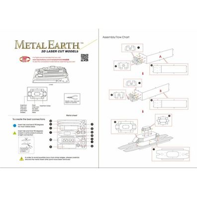 METAL EARTH 3D-Puzzle Ferry