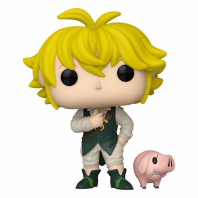 Seven Deadly Sins POP & Buddy! Animation Vinyl Figur Meliodas w/Hawk 9 cm