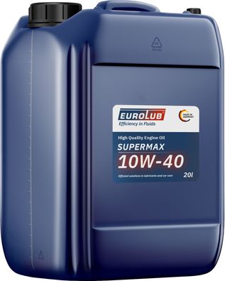 Eurolub Motoröl Supermax 10W-40 20 L