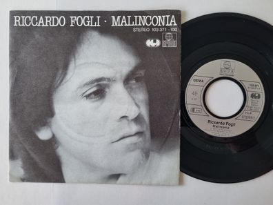 Riccardo Fogli - Malinconia 7'' Vinyl Germany