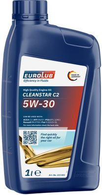 Eurolub Motoröl Cleanstar C2 5W-30 1 L